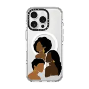 iPhone 16 Pro Clear Case MagSafe Compatible My Design #4