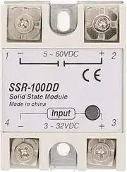 DC Input 3-32V SSR-100DD Solid State Relay Solid State Relay Module SSR DC Control Voltage Relay for Home Industrial