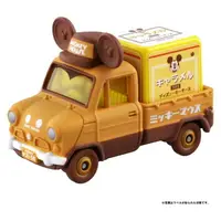 在飛比找樂天市場購物網優惠-真愛日本 迪士尼 TOMY車 特仕車 米奇 情人節牛奶糖車 