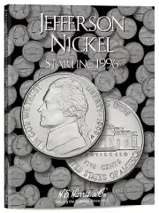 H E HARRIS 2681 Coin Folder #3 Jefferson Nickel 1996-2023 PD Book Album 5 Cent
