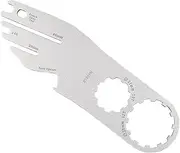 Zxpjkyu Rotor Adjustment Fork Bike Disc Rotor Alignment Tool, Bike Spanner Wrench, Bicycle Brake Wrench for Road Bike