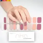 Semi Cured Gel Nail Polish Strip-20 Nail Stickers Nail Wraps-Uv LED Lamp Curing