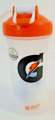 gatorade bpa free blender bottle classic 28oz with blender ball metal whisk new