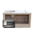 Urs Deluxe Reptile Vivarium w/ Heat & Light Package Domed Sandstone Medium