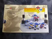 1998 Smurfs Jubil 40th Anniversary Rock Garage Band Stage Set Drummer Synth HTF
