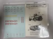 NEW No. 13-6 Micro Scale Strum. Luftfeld Model Atrillery Military Decal (ACT3)