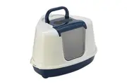 Moderna Flip Cat Corner Enclosed Cat Litter Box