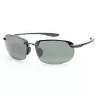 Maui Jim Men's Hookipa 64 mm Black Sunglasses MJ0407SA-001