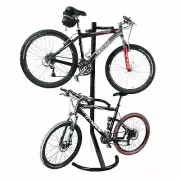 Bike Floor Stand Garage or Indoor House Bicycle Rack Cycle Storage 2 Bikes Shelf