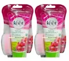 2 X Veet In-Shower Hair Removal Cream with Grape Seed Oil 150mL
