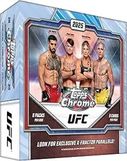 2025 Topps Chrome UFC - Factory Sealed - Mega Box