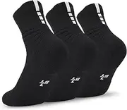 [DISILE] Elite Basketball Socks, Cushioned Athletic Sports Crew Socks for Men & Women…