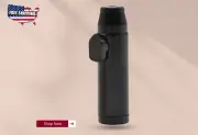 Snuff Metal Bottle Spice Dispenser – Compact Storage (Size/Color)