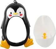 HOMOBABE Portable Potty for Boys and Girls Travel Boy Training Urinal Penguin Shape Sturdy Standing Potty