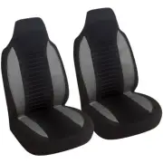 Front Car Seat Covers Cushion Protector High Back Bucket Chair Covers 4 Seasons (for: Porsche)