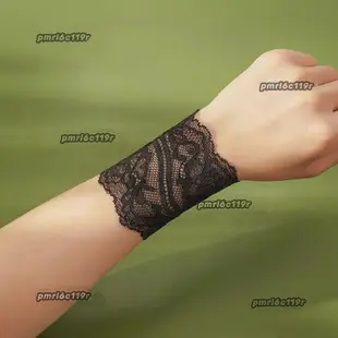 ♪手腕裝飾♪  蕾絲手環遮傷疤遮紋身高彈性蕾絲花邊手環美化 手腕 手環帶手鍊飾品 斯奈爾