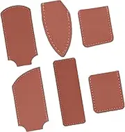 6x PU Leather Knife Sheaths Cover Protective Regulations DIY Tool Sheath Bag for Leather Editing Experts Enthusiasts