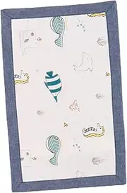 UPKOCH Delicate Pillowslip for Newborns Cartoon Design Pillowcase Soft and Durable for Nursery Travel and