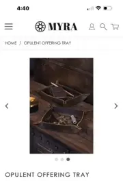Myra Bag Offering Tray