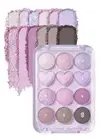 Pin Point Eyeshadow Palette 03 Pink+Lavender | Ultra-Blendable Matte, Glitter...