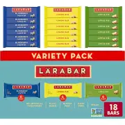 Larabar Variety Pack, Blueberry Muffin, Lemon Bar, Apple Pie, Fruit & Nut Bar...
