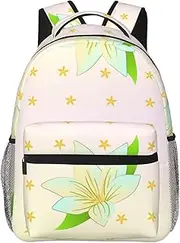 [CHRYSM] Backpack For Girls Boys Teens Schoolbag,Bookbag,Sunflower Seeds Fishing Daypack For High School,College,Travel,Work