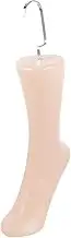 STOBAZA Female Foot Model with Hook Plastic Feet Mannequin Display for Socks and Shoes Design for Store and Shop Use Skin Tone