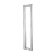 Entrance Door Pull Handle Brushed satin 1500mm