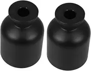 2pcs Empty Glass Diffuser Bottles for Aromatherapy Elegant Cylindrical Design Essential Oil Diffuser Holders for Home Perfume Scents and Reed Use