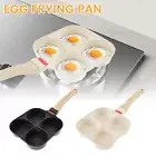 4 Cups Egg Frying Pan Nonstick Egg Pan Multifunctional Omelette Pan qrbuk@&