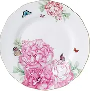 [Royal Albert] Friendship 8" Salad/Dessert Plate, 8", Mostly White with Mulitcolored
