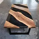 Epoxy Resin Dining Table, Acacia Epoxy Table, Resin Table Luxury Furniture Decor