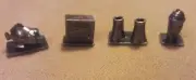 THE SIMPSONS 4 Pewter Movers Blinky 3 Eyed Fish Springfield Nuclear Squishee Tv