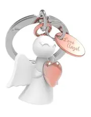 Metalmorphose Miniature 3D Metal Keychain - Love Angel, Whitehill MTM801-02