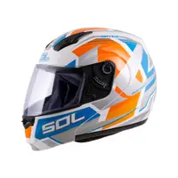 在飛比找蝦皮商城優惠-【SOL Helmets】SM-3可掀式安全帽 (原子動力_