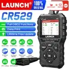 LAUNCH CR529 Enhanced Universal Automotive Scan Tool EOBD OBD2 Code Reader Free