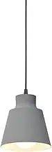 Colored Metal Pendant Lamp Lampshade, Nordic Creative Style Lighting Fixtures, E27 Screw Single Head Hanging Light, Study Balcony Lying Decoration Ceiling Chandelier
