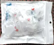 12 Hammer Toe Straightener Corrector Pad Cushion 12 pc sz lg NEW Clear Sealed