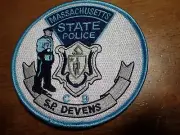 MASSACHUSETTS STATE POLICE SP FORT DEVENS TROOP C C-9 BARRACKS PATCH