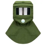 Sandblasting Hood Cap Shawl Cap Sandblasting Mask Anti-dust/Wind Sand Blastin...