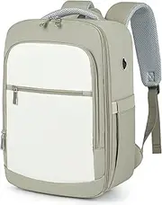 [RuoSien] Ryanair Backpack 40 x 20 x 25, Travel Backpack Aeroplane Hand Luggage 40 x 20 x 25 Ryanair, Cabin Bag for 14 Inch Laptop Casual Backpack for Men and Women Work, opal, ryanair Handgepäck