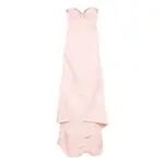 [Alexander Mcqueen] Alexander Mcqueen Embellished Layered Dress 40 IT PINK