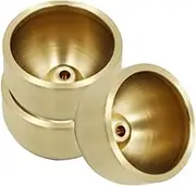 3 Sets Doorbell Wind Chime Accessories Bell for Door Artisan Shopkeepers Bell Door Chime Golden Copper