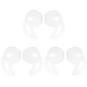 6 PCS/3Set Wireless Headphones Ear Hook Ear Hooks Silicone Earbuds Ear Covers