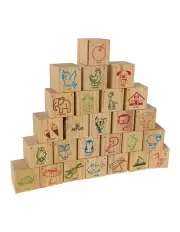 [Jenjo] ABC Blocks 9cm