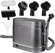 1500W Portable Steam Cleaner, Multifunctional Handheld Steamer with 5 Brushes, 2 Modes, 1200ML Tank, 105-120°C Powerful Cleaning Machine for Floors, Carpets, Tiles, Couches, and Cars
