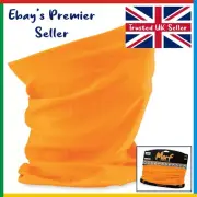 ORANGE Beechfield * 3 in 1 Face Cover Morf * Snood Scarf * Breathable Mask