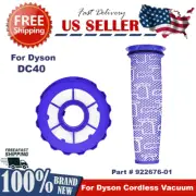 Pre Post Motor HEPA Filter For Dyson DC40 Animal Vacuum 922676-01 Replacement