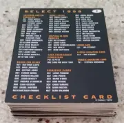 AFL SELECT - 1998 FOOTBALL CARDS -LOT OF 38 CARDS (NO DOUBLES) -ALMOST LIKE NEW