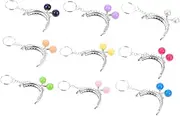 MUELODSIC 9Pcs Decorative Handbag Clasp Lightweight Retro Bag Accessories with Easy Installation and Design for DIY Handbags and Fashion Projects